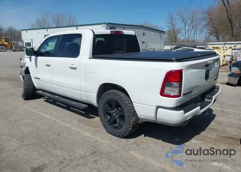 2020 Ram 1500 Big Horn 4X4 5'7 Box from USA, damaged, VIN 1C6SRFFT1LN103090